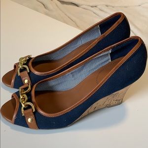 Tommy Hilfiger Cork Wedges